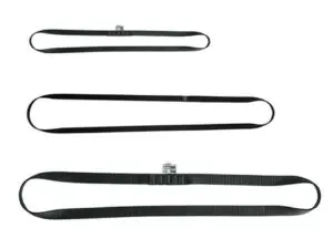 Anillo de cinta negra cosido (PETZL)