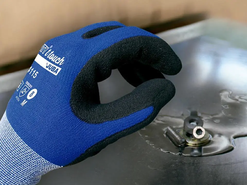 Guante sin costuras nylon®/elastano con nitrilo - Imagen 3