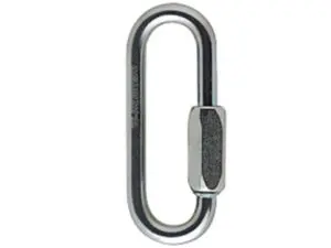 Maillón de acero, forma ovalada GO de PETZL