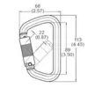 Conector automático de aluminio M71 - Imagen 2