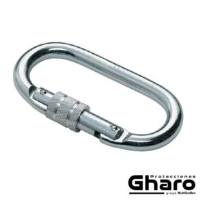 Conector acero rosca. Apertura 19mm-25KN (MGB_01)