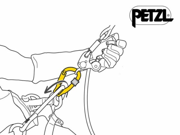 Polea mosquetón ROLLCLIP Z SL  PETZL