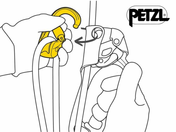 Polea mosquetón ROLLCLIP Z SL  PETZL