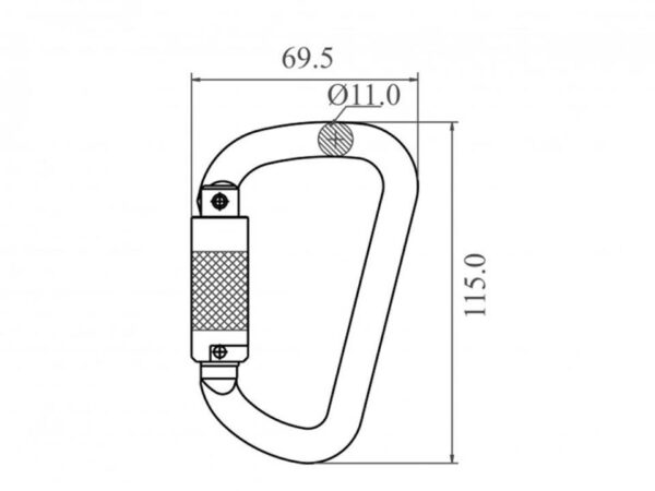 Conector de acero inoxidable automático FA5010622