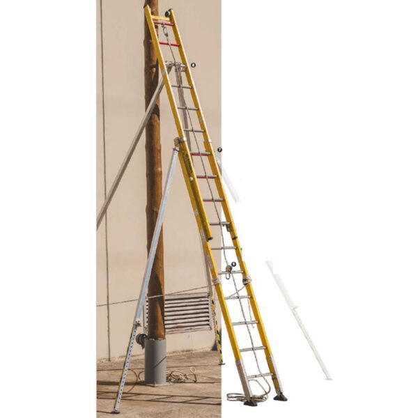Escalera de fibra FULL EQUIPPED
