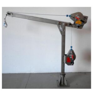 Brazo de rescate BR1  Base retractil rescatador 