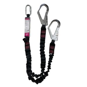 Elemento amarre elástico doble con absorbedor